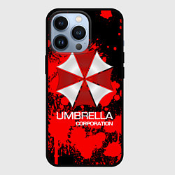 Чехол для iPhone 13 Pro UMBRELLA CORP, цвет: 3D-черный