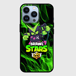 Чехол для iPhone 13 Pro BRAWL STARS VIRUS 8-BIT, цвет: 3D-черный