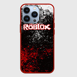 Чехол для iPhone 13 Pro ROBLOX, цвет: 3D-красный