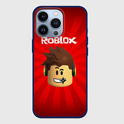 Чехол для iPhone 13 Pro ROBLOX, цвет: 3D-тёмно-синий