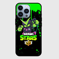 Чехол для iPhone 13 Pro BRAWL STARS VIRUS 8-BIT, цвет: 3D-черный