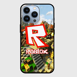 Чехол для iPhone 13 Pro ROBLOX, цвет: 3D-черный