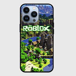 Чехол для iPhone 13 Pro ROBLOX, цвет: 3D-черный