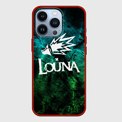 Чехол для iPhone 13 Pro Louna, цвет: 3D-красный