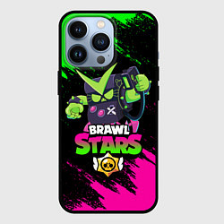 Чехол для iPhone 13 Pro BRAWL STARS VIRUS 8-BIT, цвет: 3D-черный