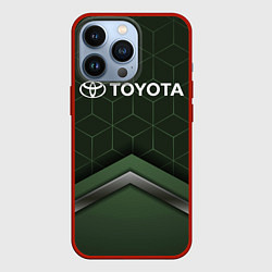 Чехол для iPhone 13 Pro TOYOTA, цвет: 3D-красный