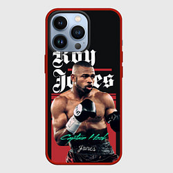 Чехол для iPhone 13 Pro Roy Jones, цвет: 3D-красный