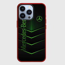 Чехол для iPhone 13 Pro Mercedes-Benz, цвет: 3D-красный