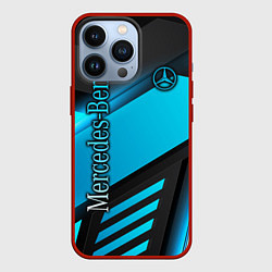 Чехол для iPhone 13 Pro Mercedes-Benz, цвет: 3D-красный