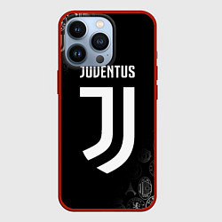 Чехол для iPhone 13 Pro JUVENTUS, цвет: 3D-красный