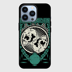 Чехол для iPhone 13 Pro Iron Maiden, цвет: 3D-черный