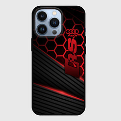 Чехол для iPhone 13 Pro Audi RS, цвет: 3D-черный