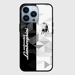 Чехол для iPhone 13 Pro Lamborghini, цвет: 3D-черный