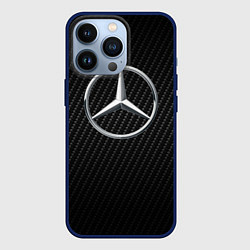 Чехол для iPhone 13 Pro MERCEDES, цвет: 3D-тёмно-синий