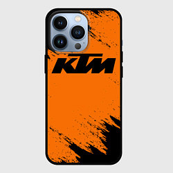 Чехол для iPhone 13 Pro KTM, цвет: 3D-черный