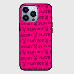 Чехол для iPhone 13 Pro PLAYBOY, цвет: 3D-черный