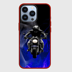 Чехол для iPhone 13 Pro МОТОЦИКЛЫ, цвет: 3D-красный