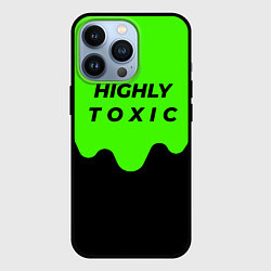 Чехол для iPhone 13 Pro HIGHLY toxic 0 2, цвет: 3D-черный
