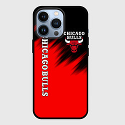 Чехол для iPhone 13 Pro CHICAGO BULLS, цвет: 3D-черный