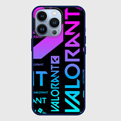 Чехол для iPhone 13 Pro Valorant, цвет: 3D-тёмно-синий