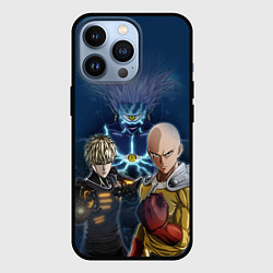 Чехол для iPhone 13 Pro One Punch Man, цвет: 3D-черный