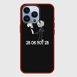 Чехол для iPhone 13 Pro 2B, цвет: 3D-красный