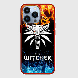 Чехол для iPhone 13 Pro The Witcher, цвет: 3D-красный