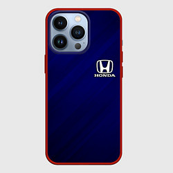 Чехол для iPhone 13 Pro HONDA, цвет: 3D-красный