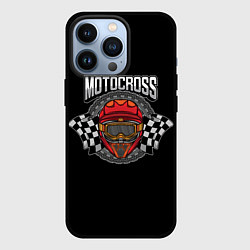 Чехол для iPhone 13 Pro Motocross Champion Z, цвет: 3D-черный