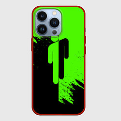 Чехол для iPhone 13 Pro BILLIE EILISH БИЛЛИ АЙЛИШ, цвет: 3D-красный