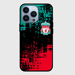 Чехол для iPhone 13 Pro LIVERPOOL, цвет: 3D-черный