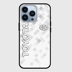 Чехол для iPhone 13 Pro TOYOTA, цвет: 3D-черный