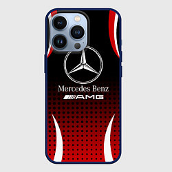 Чехол для iPhone 13 Pro Mercedes-Benz, цвет: 3D-тёмно-синий