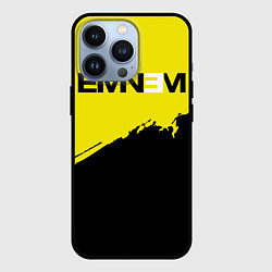 Чехол для iPhone 13 Pro Eminem, цвет: 3D-черный