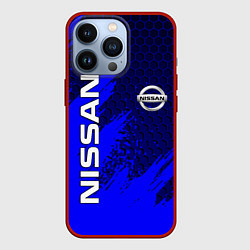 Чехол для iPhone 13 Pro NISSAN, цвет: 3D-красный