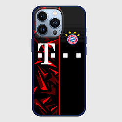 Чехол для iPhone 13 Pro FC Bayern Munchen Форма, цвет: 3D-тёмно-синий