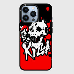 Чехол для iPhone 13 Pro KILLA, цвет: 3D-черный