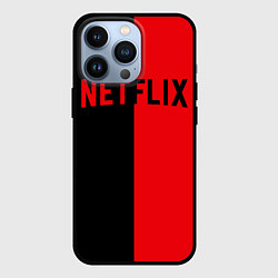 Чехол для iPhone 13 Pro NETFLIX, цвет: 3D-черный