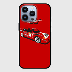 Чехол для iPhone 13 Pro Mitsubishi Lancer Evolution VI, цвет: 3D-черный