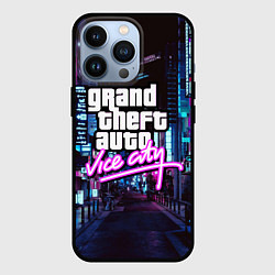 Чехол для iPhone 13 Pro GTA, цвет: 3D-черный