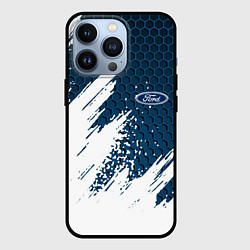 Чехол для iPhone 13 Pro FORD, цвет: 3D-черный