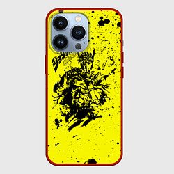 Чехол для iPhone 13 Pro JoJo Bizarre Adventure, цвет: 3D-красный