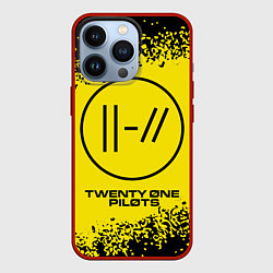 Чехол для iPhone 13 Pro TWENTY ONE PILOTS 21 PILOTS, цвет: 3D-красный