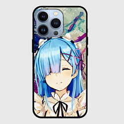 Чехол для iPhone 13 Pro Re: Zero Жизнь с нуля, цвет: 3D-черный