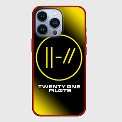 Чехол для iPhone 13 Pro TWENTY ONE PILOTS 21 PILOTS, цвет: 3D-красный