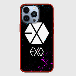 Чехол для iPhone 13 Pro EXO BAND, цвет: 3D-красный