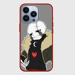 Чехол для iPhone 13 Pro UNDERTALE, цвет: 3D-красный