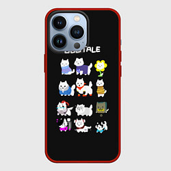 Чехол для iPhone 13 Pro UNDERTALE, цвет: 3D-красный