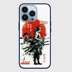Чехол для iPhone 13 Pro ONE PIECE ZOHO SAMURAI, цвет: 3D-тёмно-синий