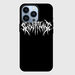 Чехол для iPhone 13 Pro GHOSTEMANE НА СПИНЕ, цвет: 3D-черный